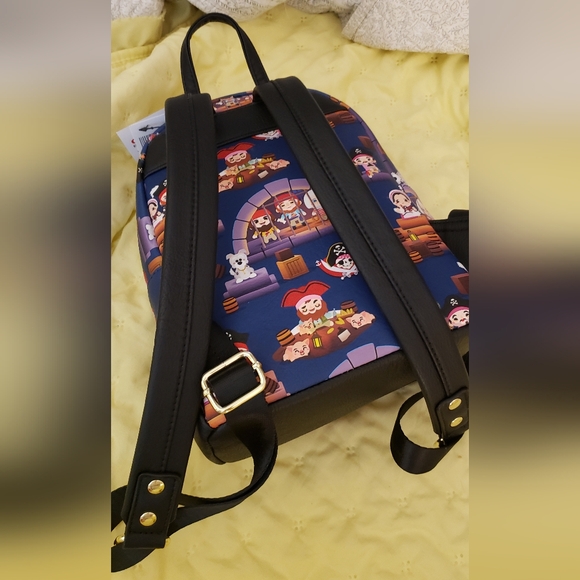 Loungefly Disney Parks Pirates of the Carribean Backpack NWT - Picture 4 of 7